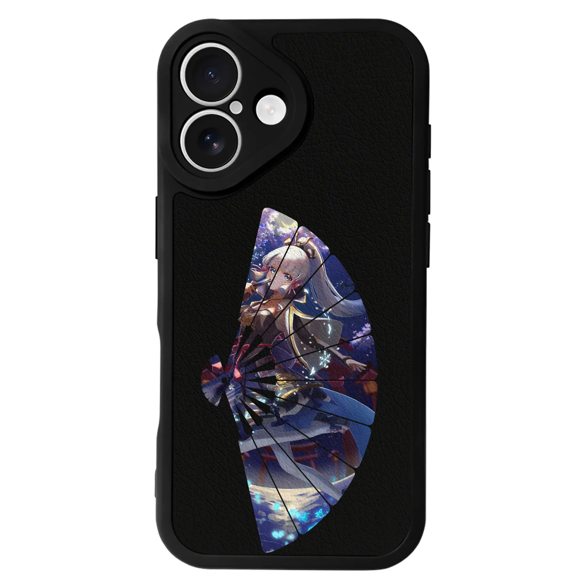 原 神 グッズ 神里綾華 - IPhone 16シリーズ対応 ・ シリコンスマホケース ・ レザー調 ・ 高精度フィット ・ 耐衝撃 ・ ワイヤレス充電対応 ・ 精密カット